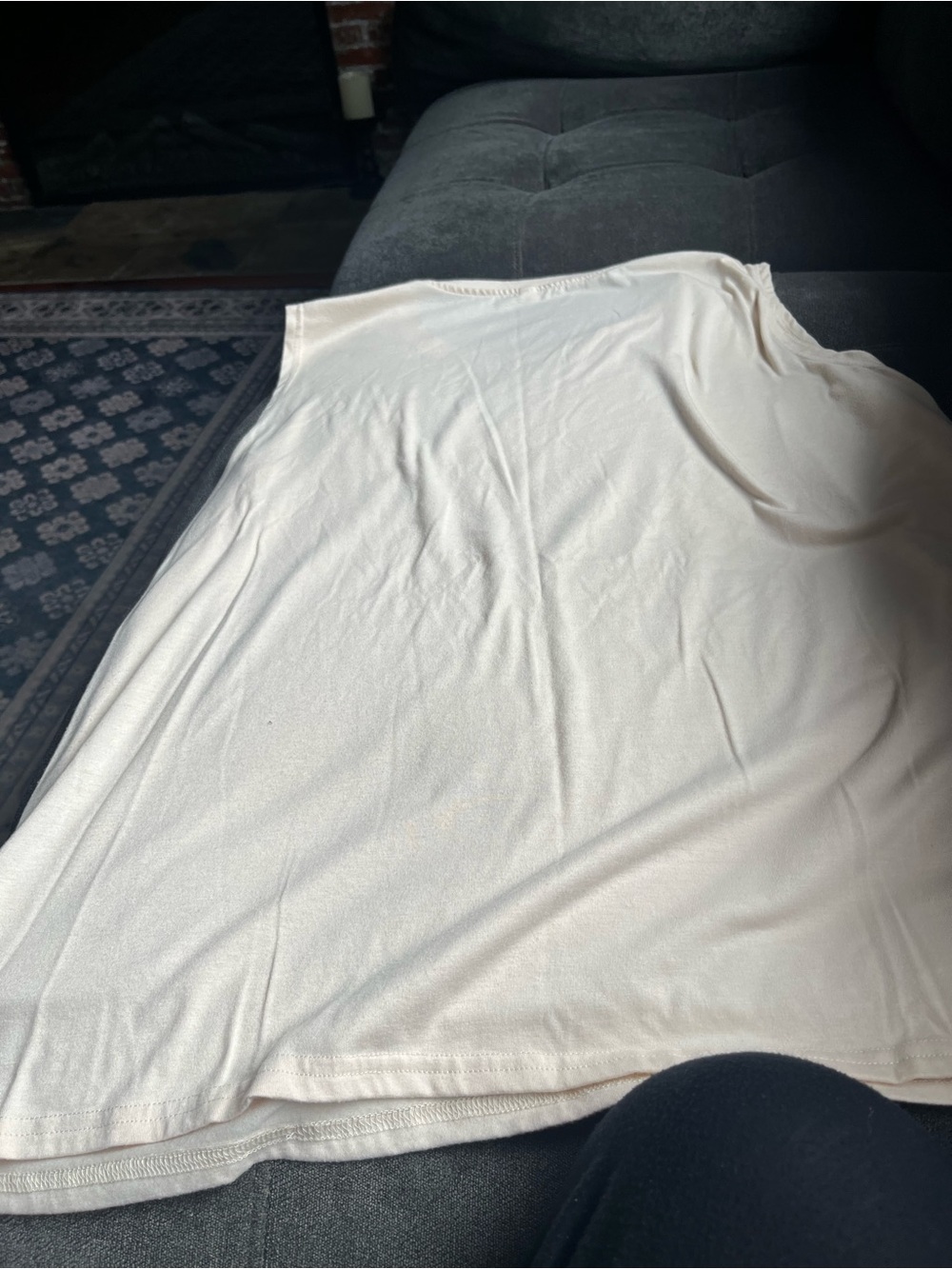 Cream 'Rodeo' Graphic Tank Top - Picture 3 of 3